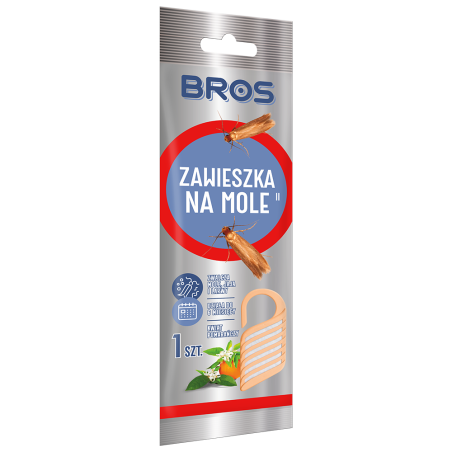 Zawieszka na Mole Kwiat Pomaranczy 1 szt. BROS