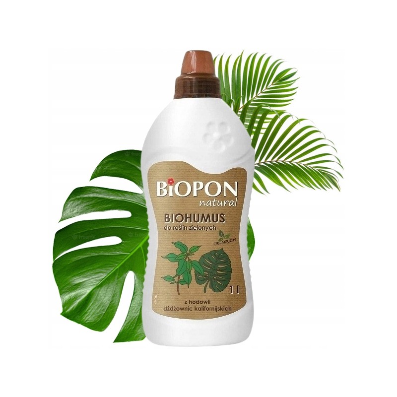 Biohumus do Roślin Zielonych 1L BIOPON