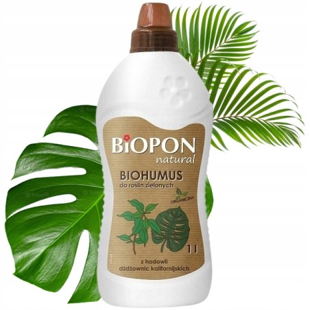 Biohumus do Roślin Zielonych 1L BIOPON