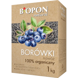 Nawóz 100% Organiczny do Borówek 1kg BIOPON