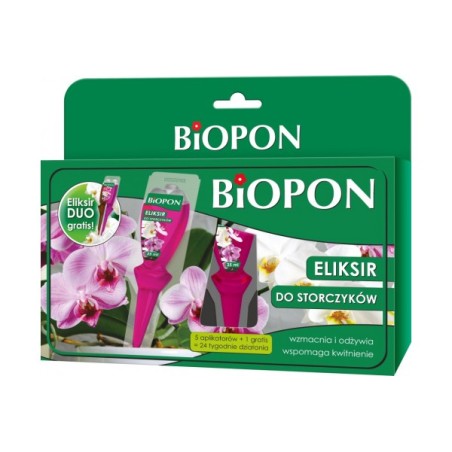 Eliksir do Storczyków (5x40ml + 1x35ml Eliksir DUO) BIOPON