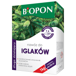 Nawóz Długo Działający do Iglaków 1kg BIOPON