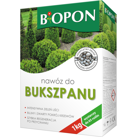 Nawóz do Bukszpanu 1kg BIOPON
