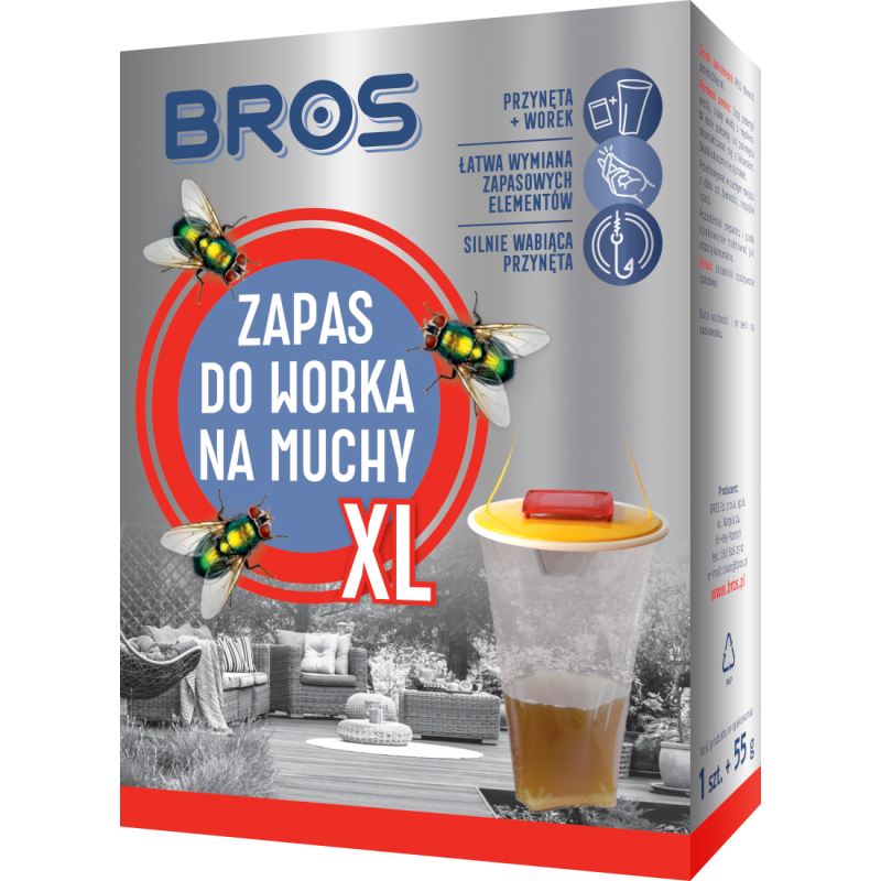 Zapas do worka na muchy XL BROS