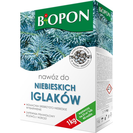 Nawóz do Niebieskich Iglaków 1kg BIOPON