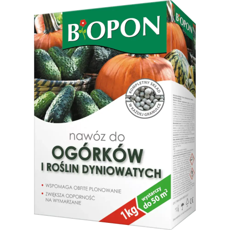 Nawóz do Ogórków i Roślin Dyniowatych 1kg BIOPON