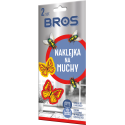Naklejka na muchy 2szt.  BROS