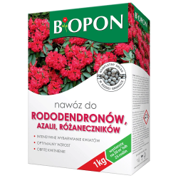 Nawóz do Rododendronów, Azali i Różaneczników 1kg BIOPON