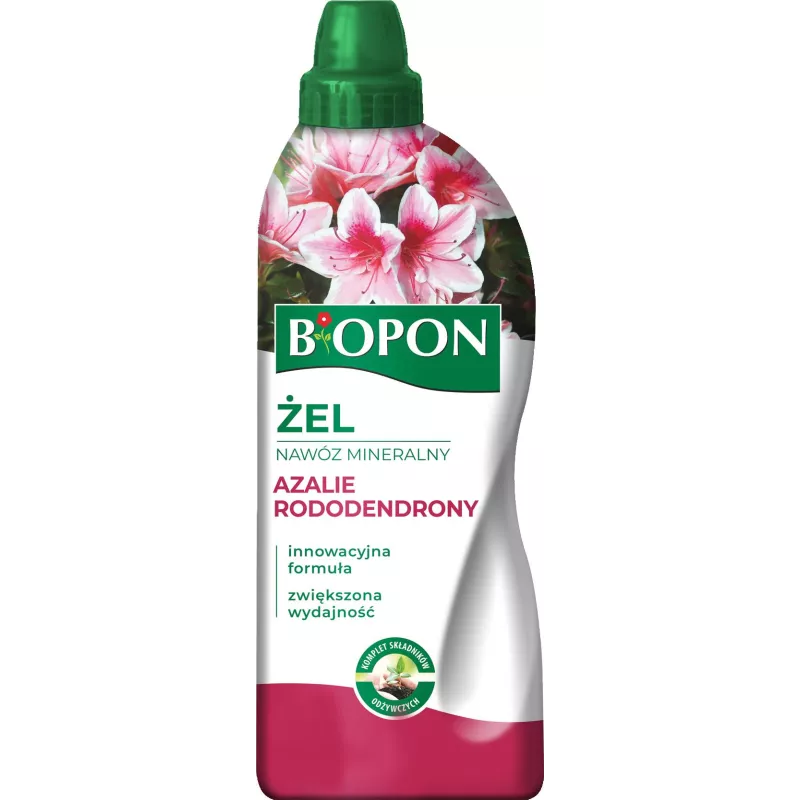 Nawóz do Rododendronów, Azali i Różaneczników w Żelu 0,5L BIOPON