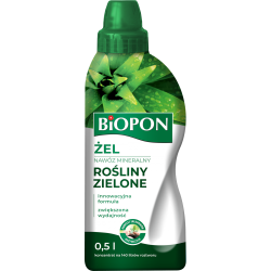 Nawóz do Roślin Zielonych w Żelu 0,5L BIOPON