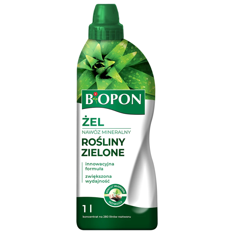 Nawóz do Roślin Zielonych w Żelu 1L BIOPON