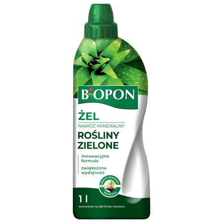 Nawóz do Roślin Zielonych w Żelu 1L BIOPON