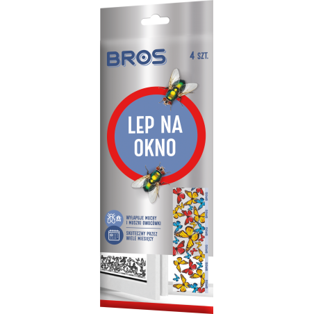 Lep na okno 4-pak BROS