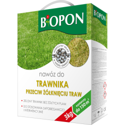 Nawóz do Trawnika Przeciw Żółknięciu 3kg BIOPON