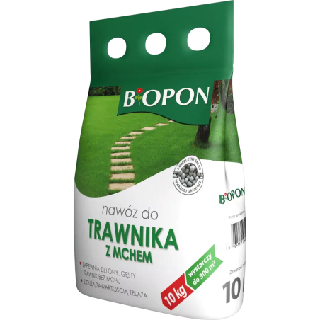 Nawóz do Trawnika z Mchem 10kg BIOPON
