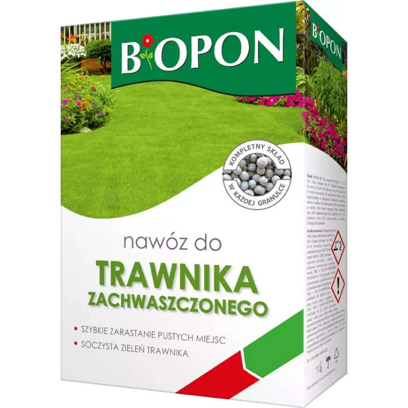 Nawóz do Trawnika Zachwaszczonego 3kg BIOPON