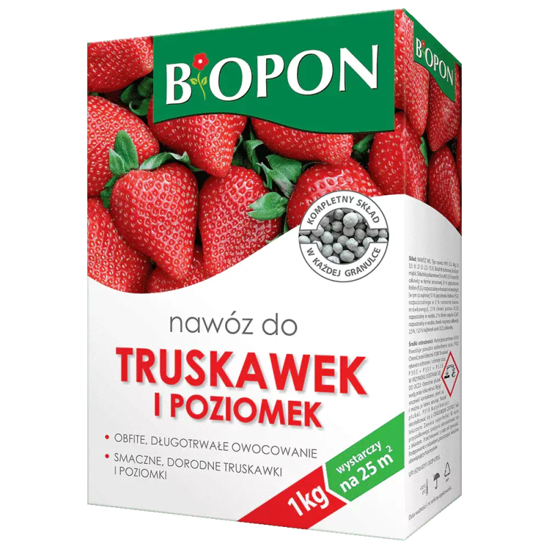 Nawóz do Truskawek i Poziomek 1kg BIOPON