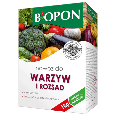 Nawóz do Warzyw i Rozsad 1kg BIOPON