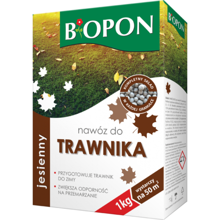 Nawóz Jesienny do Trawnika 1kg BIOPON