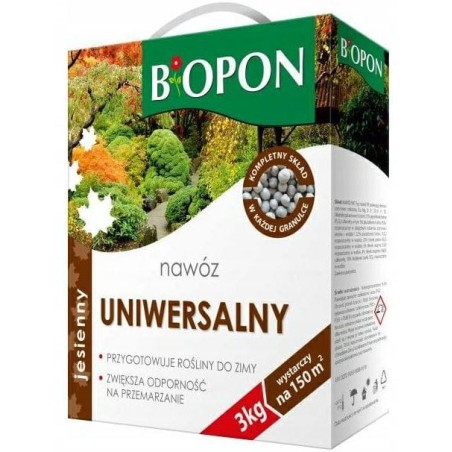 Nawóz Jesienny Uniwersalny 3kg BIOPON