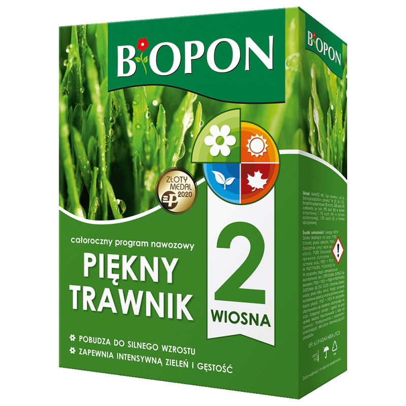 Piękny Trawnik Wiosna 2kg BIOPON
