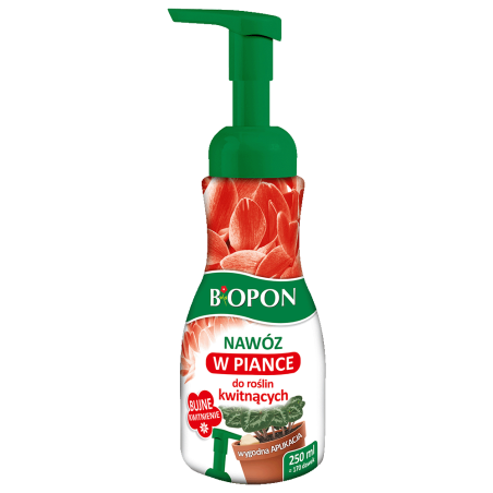 Nawóz w Piance do Roślin Kwitnących 250ml BIOPON