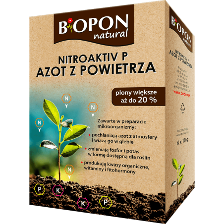 Nitroaktiv P Azot z Powietrza 40g BIOPON