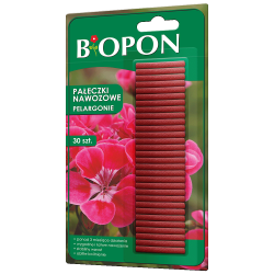 Pałeczki Nawozowe do Pelargonii 30 szt. BIOPON