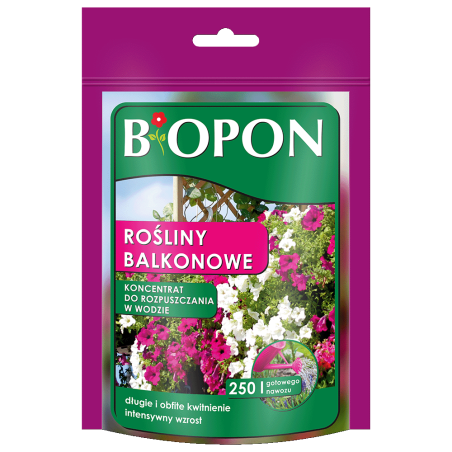 Koncentrat do Rozpuszczenia w Wodzie do Roślin Balkonowych 250g BIOPON