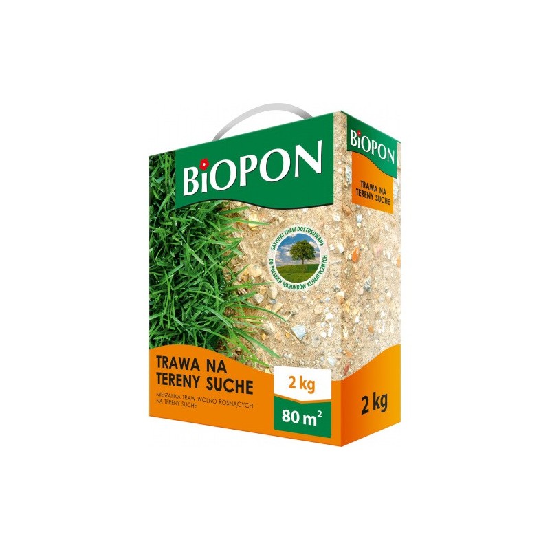 Trawa na Tereny Suche 2kg BIOPON