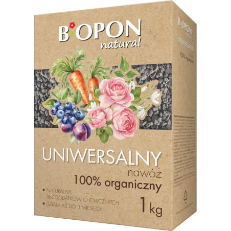 Nawóz 100% Organiczny Uniwersalny 1kg BIOPON