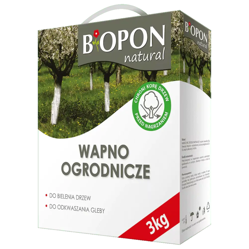 Wapno Ogrodnicze 3kg BIOPON