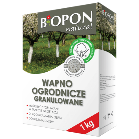 Wapno Ogrodnicze Granulowane 1kg BIOPON
