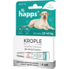 Herbal - Krople na Pchły i Kleszcze dla Dużych Psów HAPPS