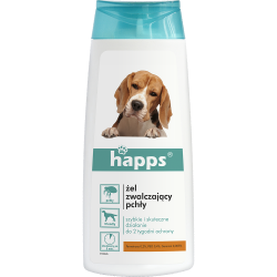 Żel Zwalczający Pchły dla Psów 150ml HAPPS