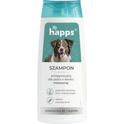 Szampon Pielęgnacyjny dla Psów Sierść Mieszana 200ml HAPPS