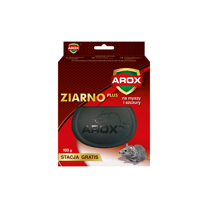 Ziarno PLUS ze Stacją na Myszy i Szczury 100g Arox