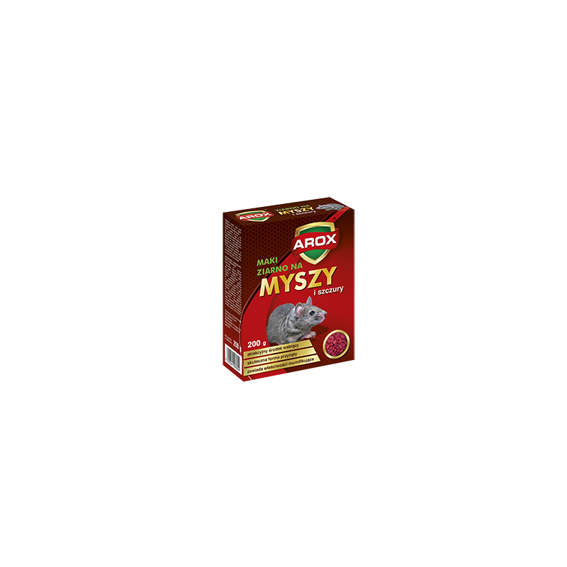 Ziarno Maki na Myszy i Szczury 200g Arox