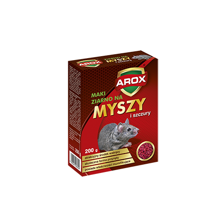 Ziarno Maki na Myszy i Szczury 200g Arox