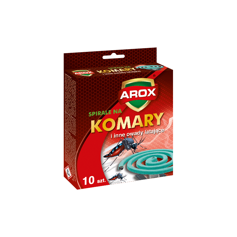 Spirale na Komary i Inne Owady Latające 10 szt. Arox