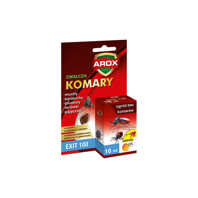 Exit 100 na Komary i Owady Biegające 10ml Arox