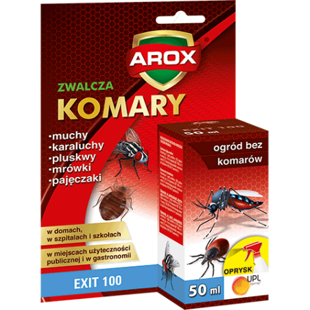 Exit 100 na Komary i Owady Biegające 50ml Arox