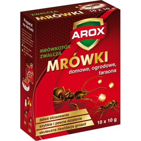 Mrówkotox na mrówki 10x10g Arox