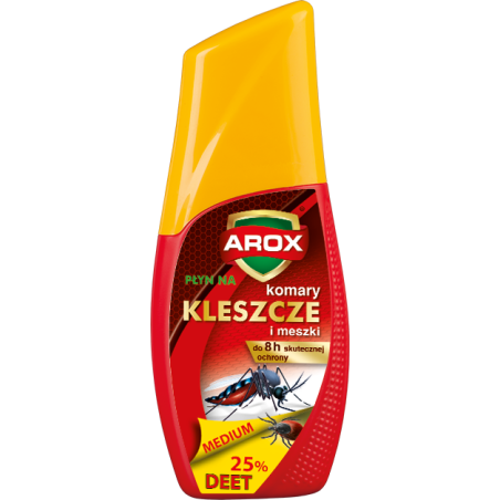 Płyn na Komary Medium 25% DEET 100ml Arox