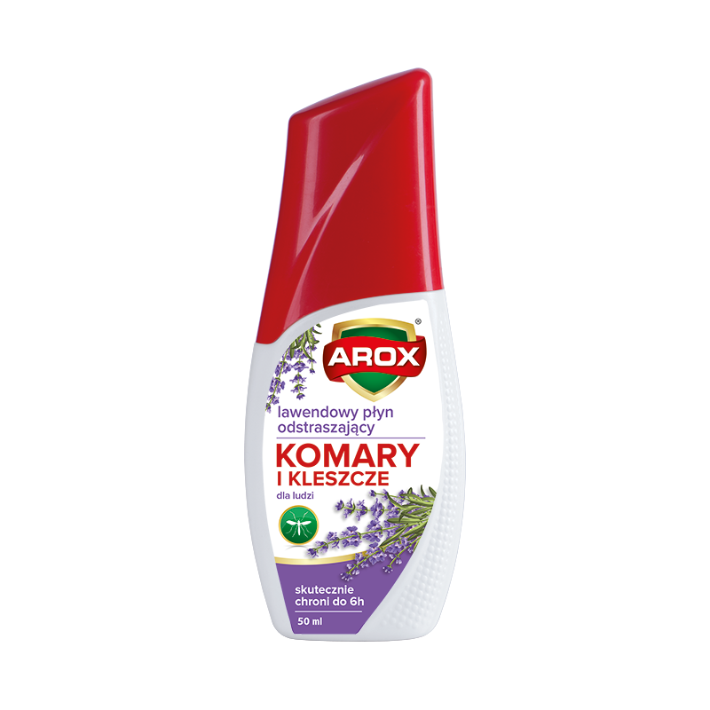 Płyn na Komary i Kleszcze Lawendowy 50ml Arox
