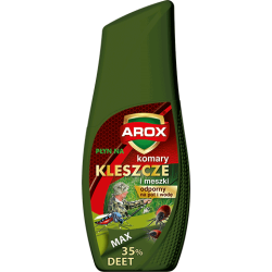 Płyn na Komary, Kleszcze i Meszki Max 35% DEET 50ml Arox