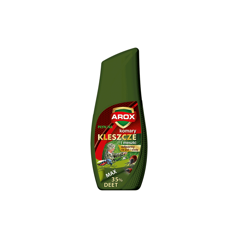 Płyn na Komary, Kleszcze i Meszki Max 35% DEET 50ml Arox
