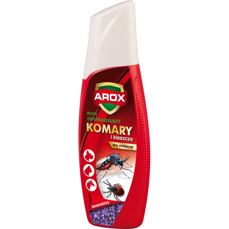 Płyn na Komary, Kleszcze Lawendowy dla Zwierząt 200ml Arox