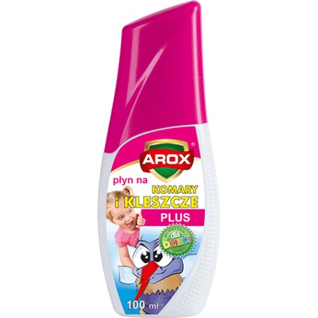 Płyn na Komary i Kleszcze dla Dzieci 100ml Arox