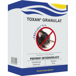Granulat Gryzoniobójczy 1kg Toxan